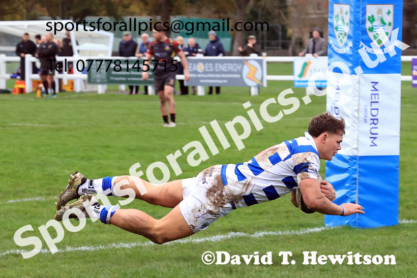 Tynedale v Hull, Saurday, November 8th, 2025. Photo: David T. Hewitson/Sports for All Pics